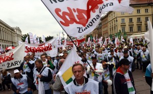 POLAND-SOCIAL-ECONOMY-PROTEST