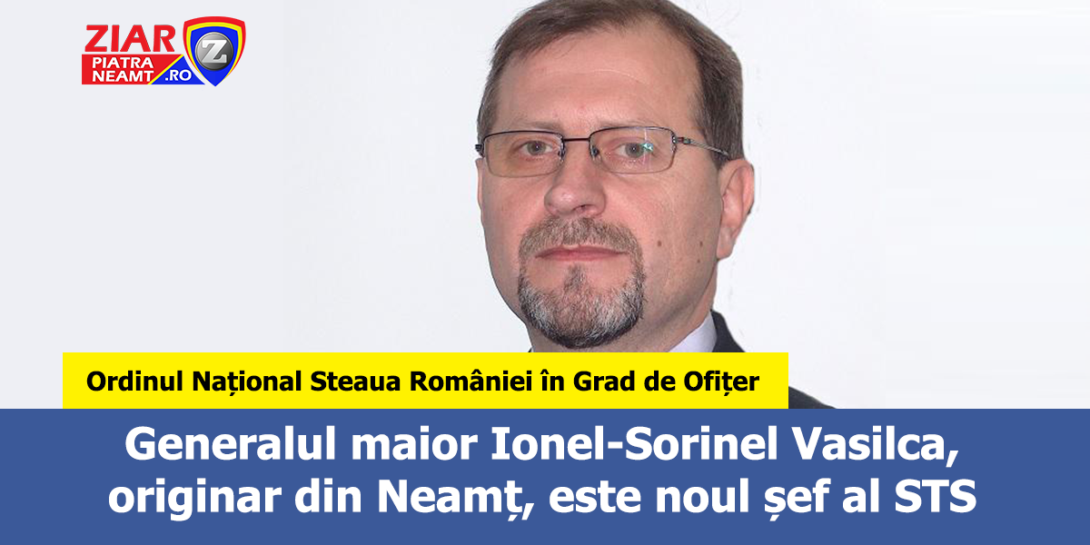 Blind On the head of Do not do it Noul șef al STS este din Neamț. A fost distins cu Ordinul Național Steaua  României în Grad de Ofițer ©
