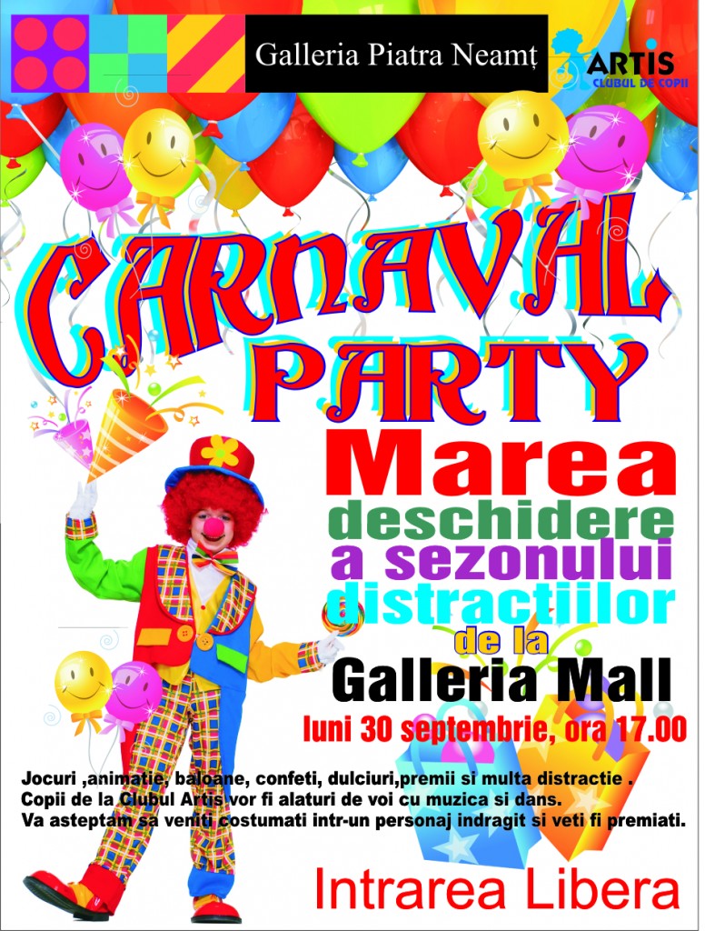 galleria carnaval party artis