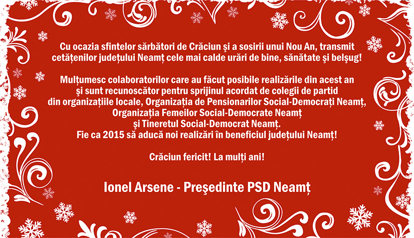 PSD - Ionel Arsene