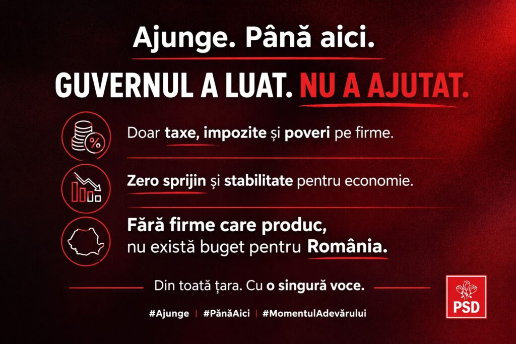 „Ajunge. Până aici.”