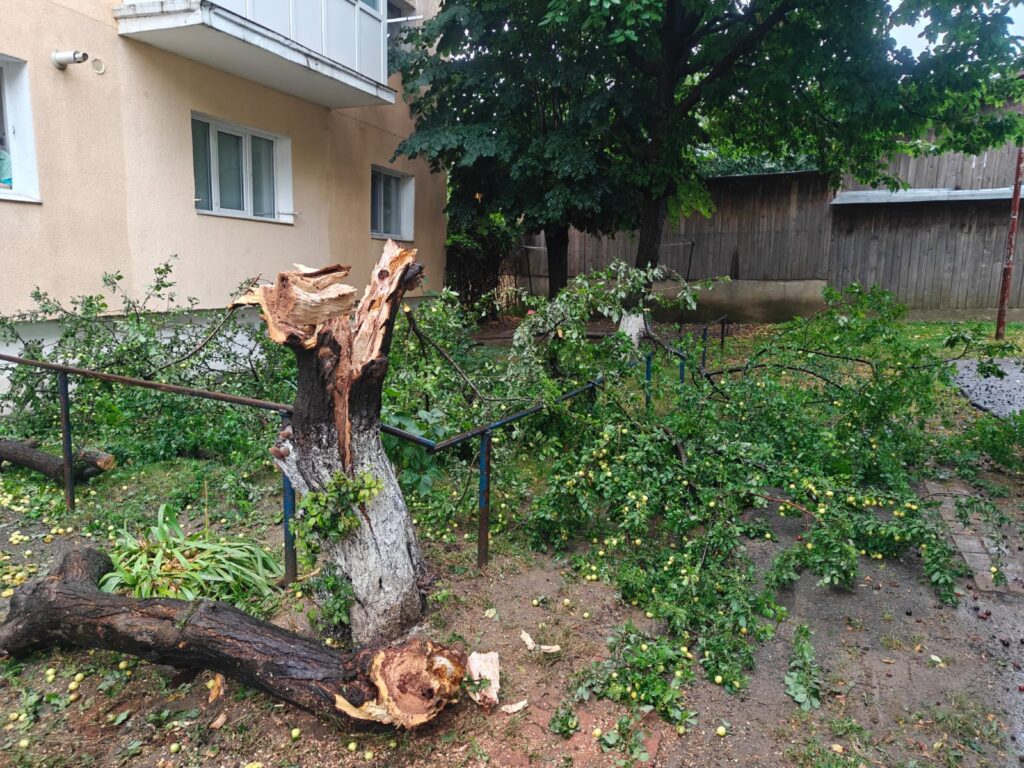 Misiuni ale pompierilor ca urmare a fenomenelor meteo