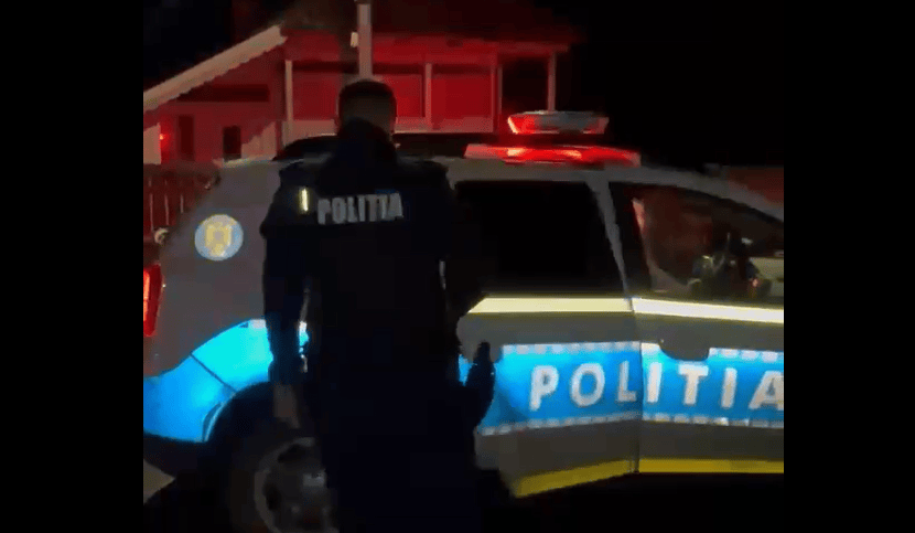 reținut de polițiști