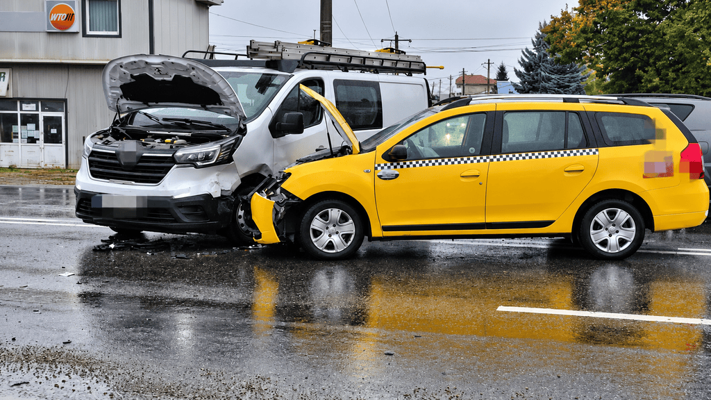 Accident in aceasta dimineata