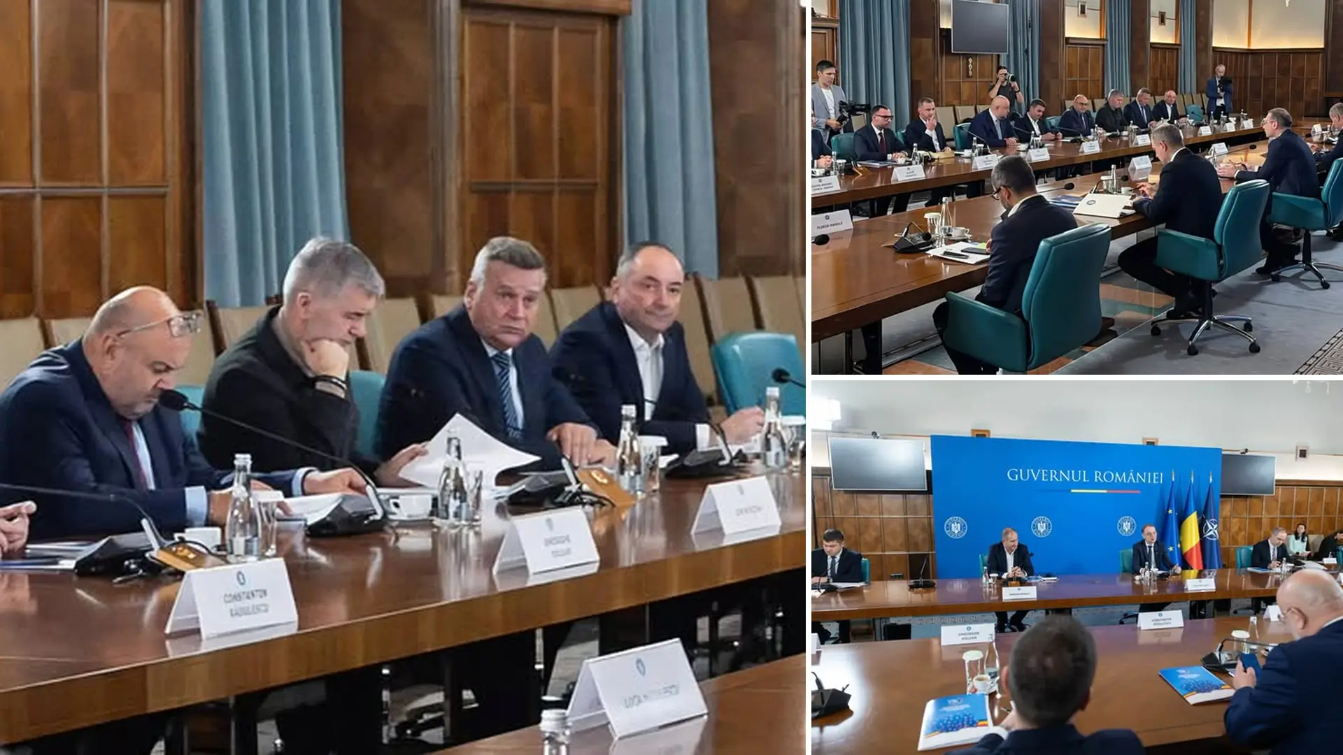 Daniel Harpa la întâlnirea de la Palatul Victoria privind finanțarea investițiilor și serviciilor publice din Neamț