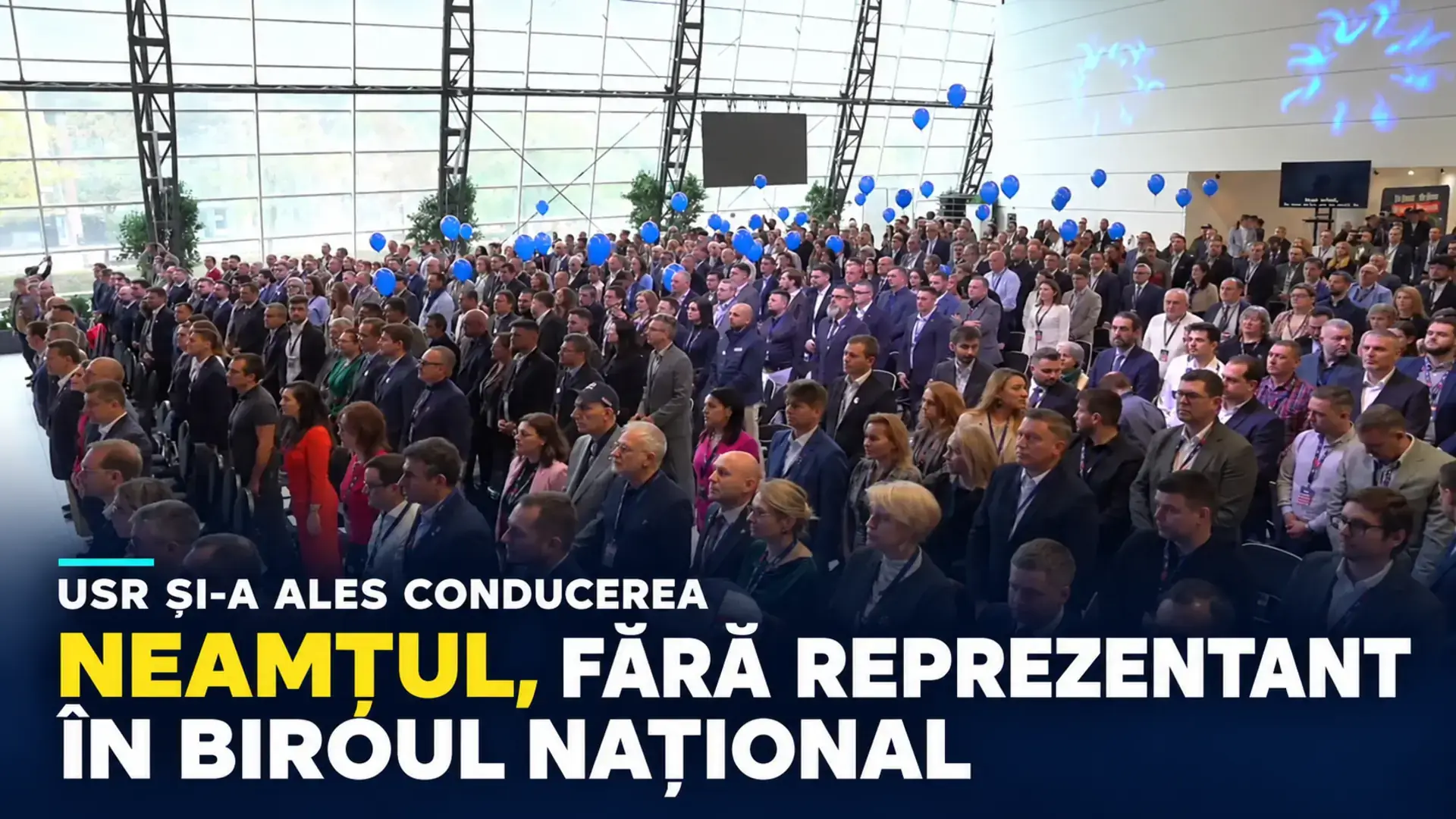 Congresul USR de la Timișoara: noua conducere a partidului, fără reprezentant al filialei Neamț